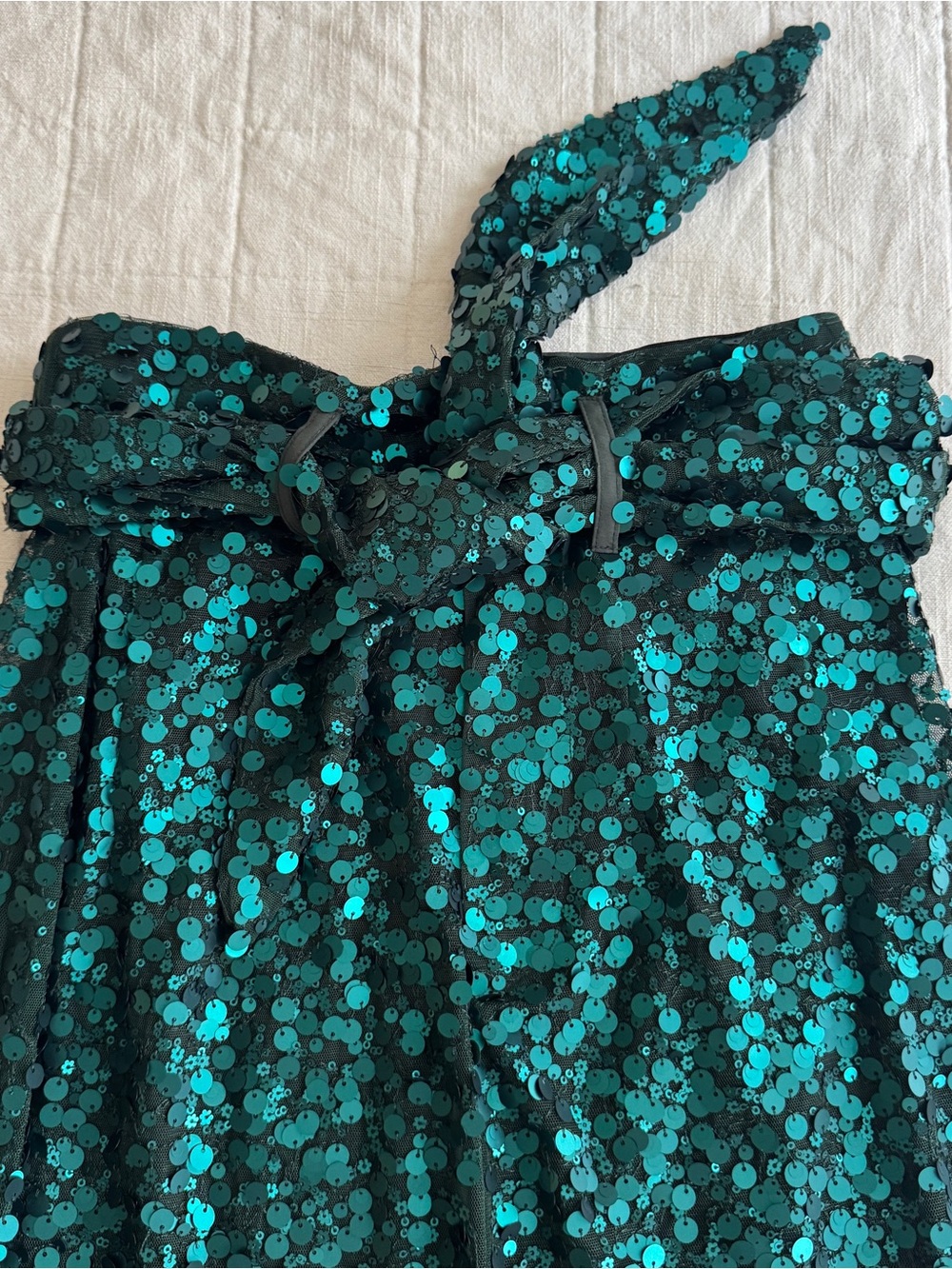 Scotch and Soda teal sequined skirt - Picture 3 of 6
